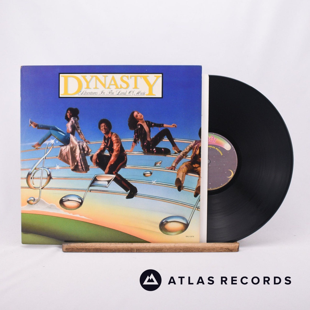 Dynasty Adventures In The Land Of Music LP Vinyl Record - Front Cover & Record