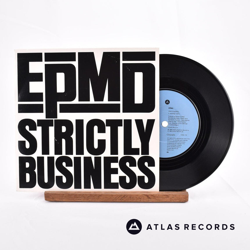 EPMD Strictly Business 7" Vinyl Record - Front Cover & Record
