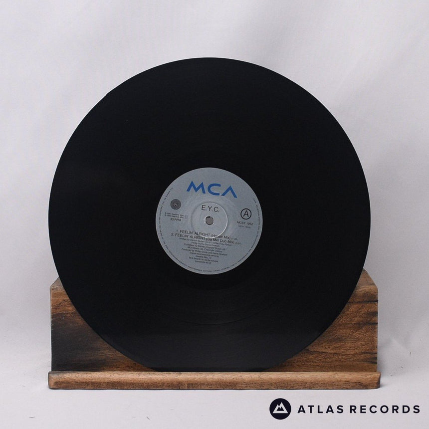 E.Y.C. - Feelin' Alright - 12" Vinyl Record - EX/EX