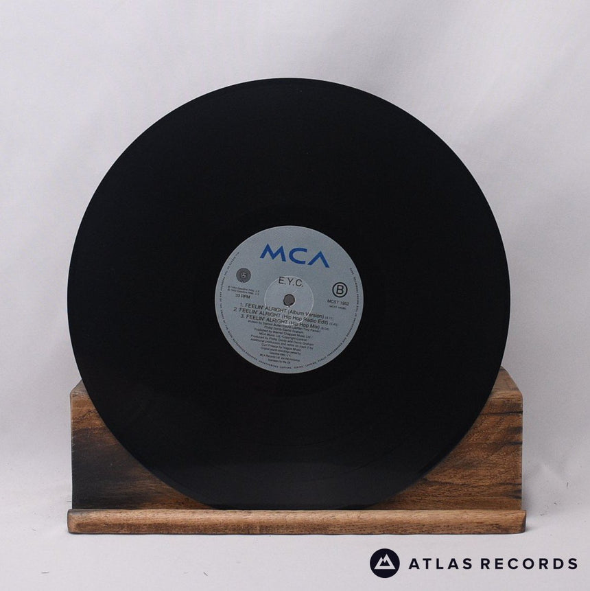 E.Y.C. - Feelin' Alright - 12" Vinyl Record - EX/EX