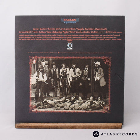 Eagles - Desperado - Reissue Textured Sleeve LP Vinyl Record - VG+/EX