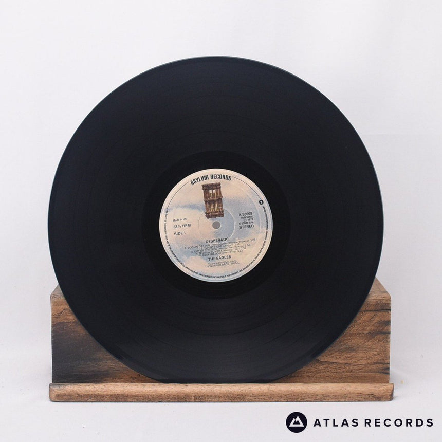 Eagles - Desperado - Reissue Textured Sleeve LP Vinyl Record - EX/VG+