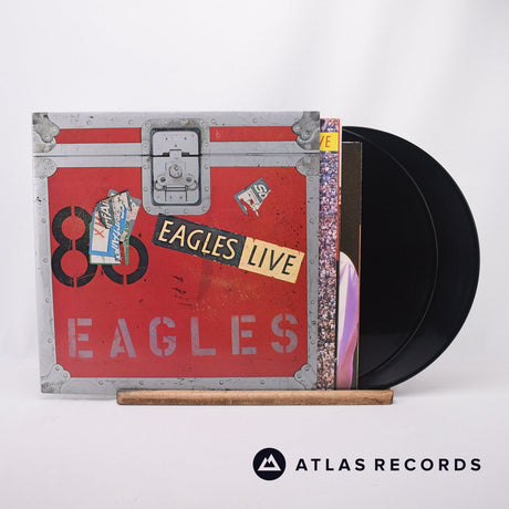 Eagles Eagles Live 2 x LP Vinyl Record - Front Cover & Record