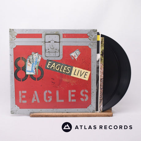 Eagles Eagles Live 2 x LP Vinyl Record - Front Cover & Record