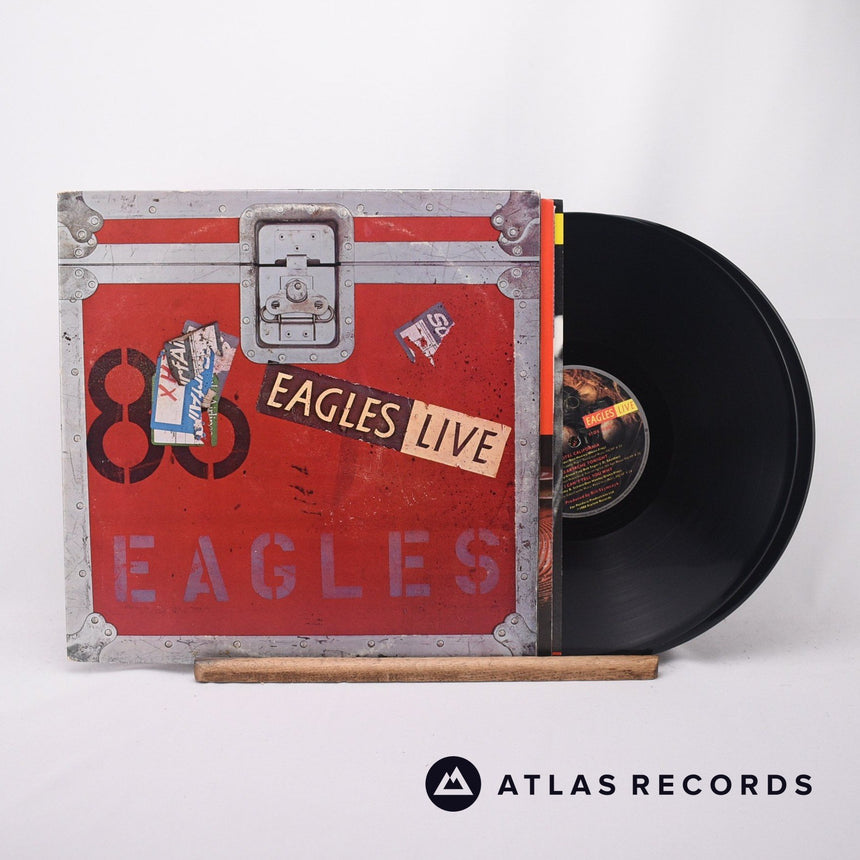 Eagles - Eagles Live - Embossed Sleeve A B C D 2 x LP Vinyl Record - VG+/EX