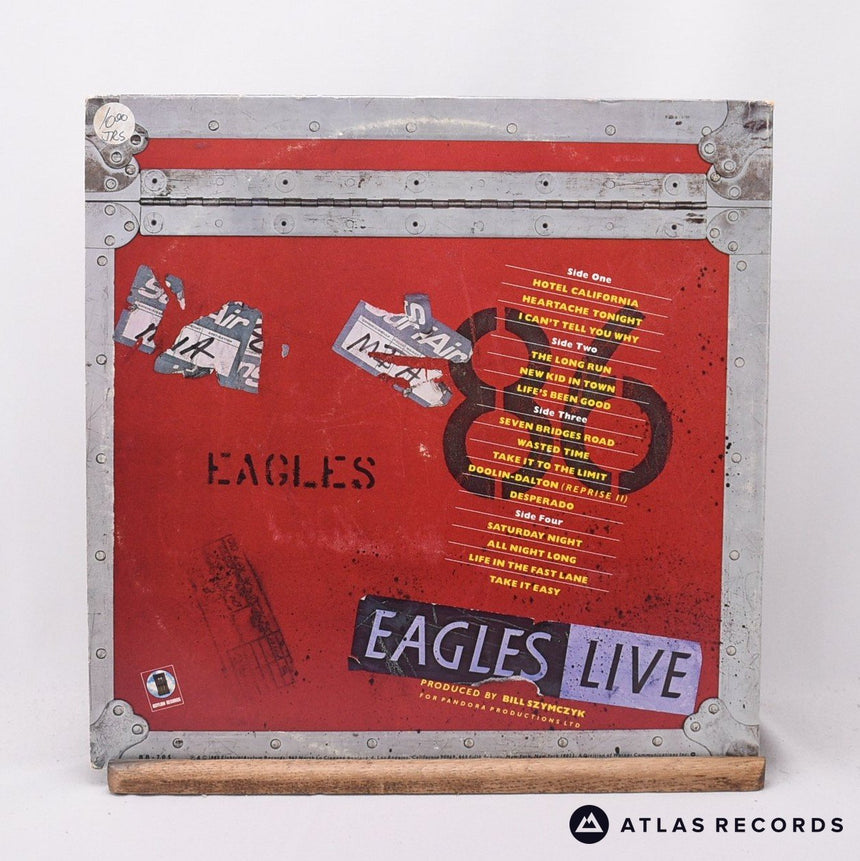 Eagles - Eagles Live - Embossed Sleeve A B C D 2 x LP Vinyl Record - VG+/EX