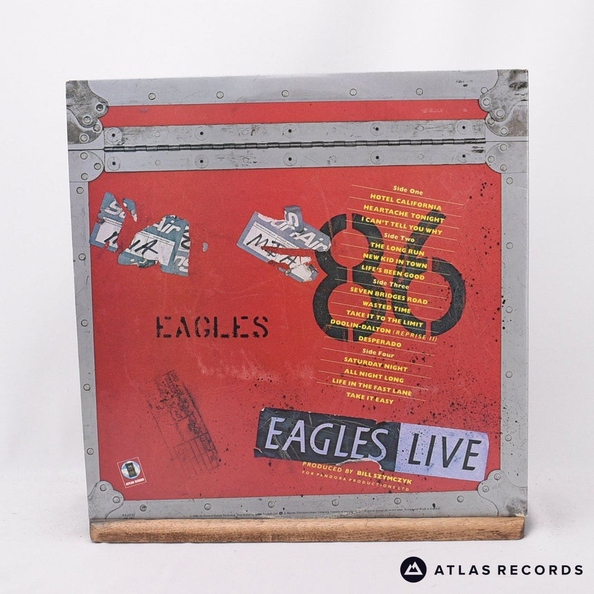 Eagles - Eagles Live - Repress Strawberry Gatefold 2 x LP Vinyl Record - EX/EX