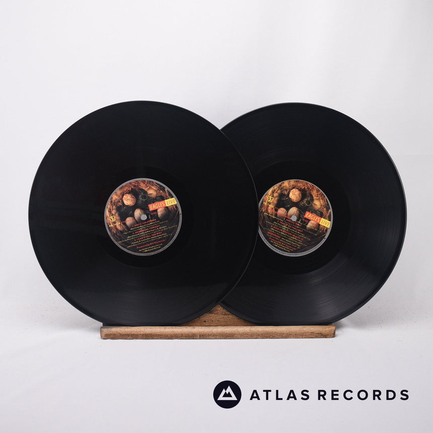 Eagles - Eagles Live - Embossed Sleeve A B C D 2 x LP Vinyl Record - VG+/EX