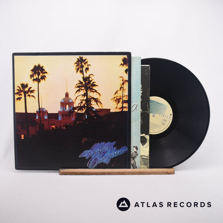 Eagles Hotel California LP Vinyl Record - Front Cover & Record