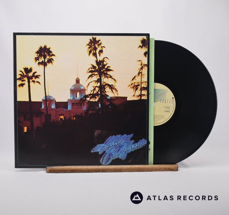 Eagles Hotel California LP Vinyl Record - Front Cover & Record