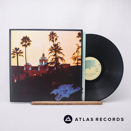 Eagles Hotel California LP Vinyl Record - Front Cover & Record