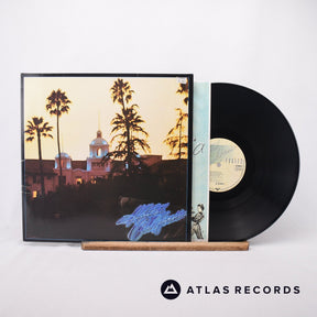 Eagles Hotel California LP Vinyl Record - Front Cover & Record