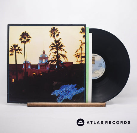 Eagles Hotel California LP Vinyl Record - Front Cover & Record