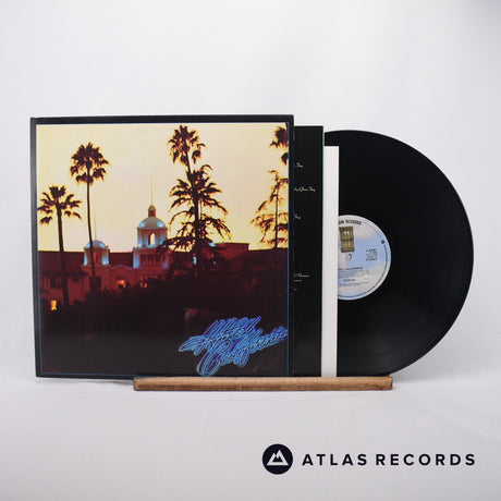 Eagles Hotel California LP Vinyl Record - Front Cover & Record