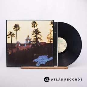 Eagles Hotel California LP Vinyl Record - Front Cover & Record