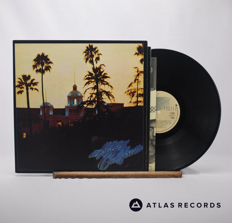 Eagles Hotel California LP Vinyl Record - Front Cover & Record