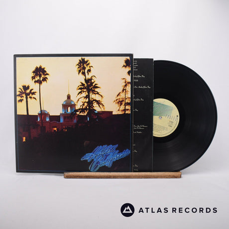 Eagles Hotel California LP Vinyl Record - Front Cover & Record