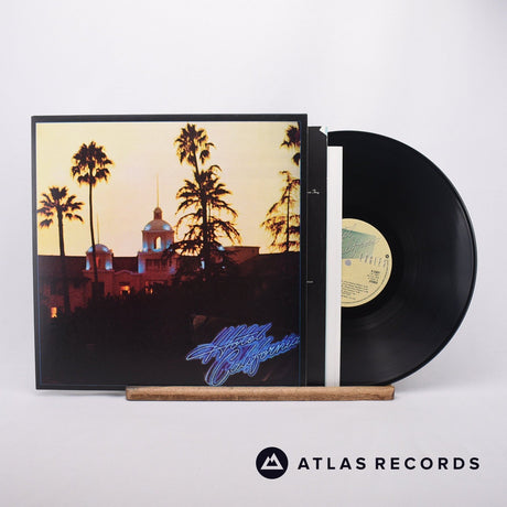 Eagles Hotel California LP Vinyl Record - Front Cover & Record