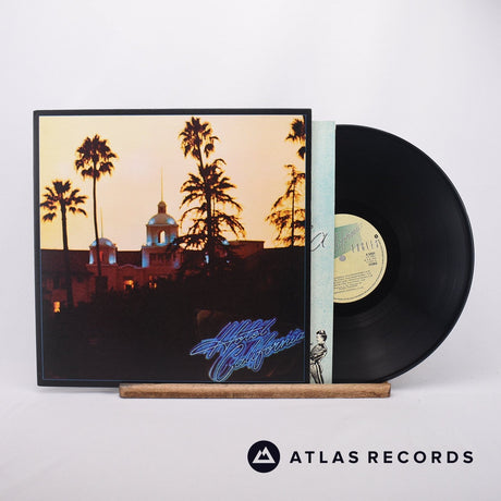 Eagles Hotel California LP Vinyl Record - Front Cover & Record