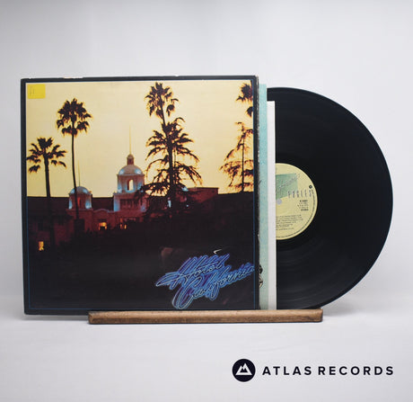 Eagles Hotel California LP Vinyl Record - Front Cover & Record