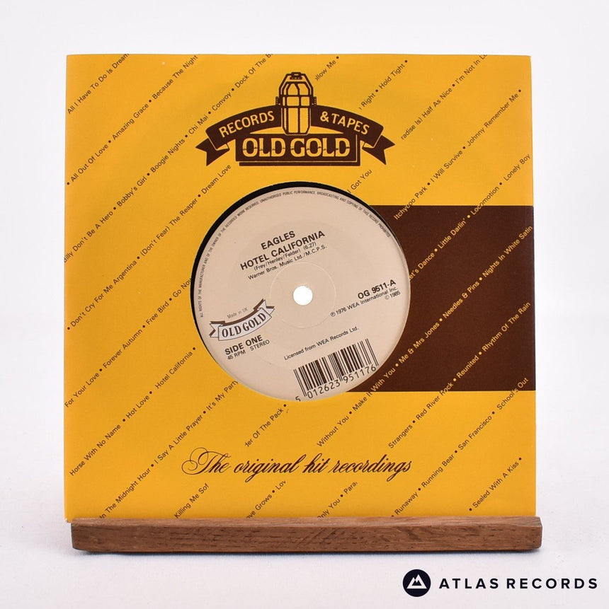 Eagles Hotel California 7" Vinyl Record - In Sleeve