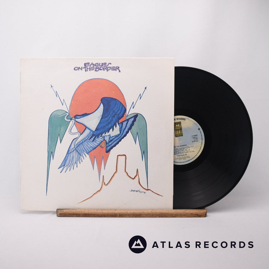 Eagles On The Border LP Vinyl Record - Front Cover & Record