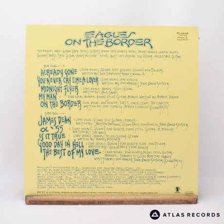 Eagles - On The Border - Reissue Strawberry LP Vinyl Record - EX/EX