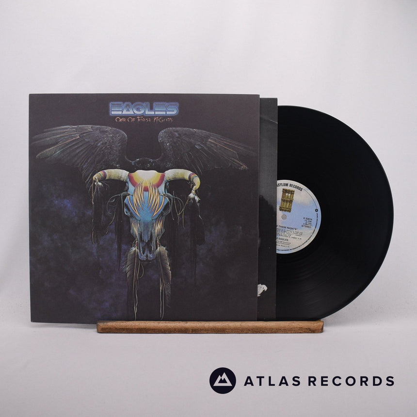 Eagles One Of These Nights LP Vinyl Record - Front Cover & Record