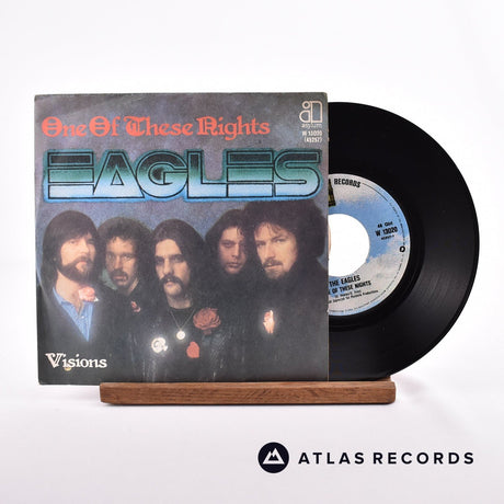 Eagles One Of These Nights 7" Vinyl Record - Front Cover & Record