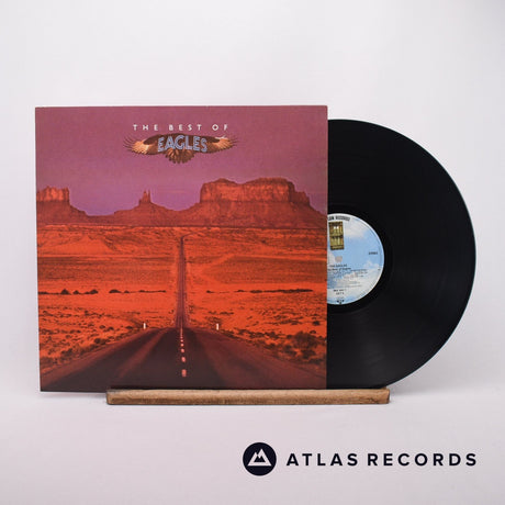 Eagles The Best Of Eagles LP Vinyl Record - Front Cover & Record