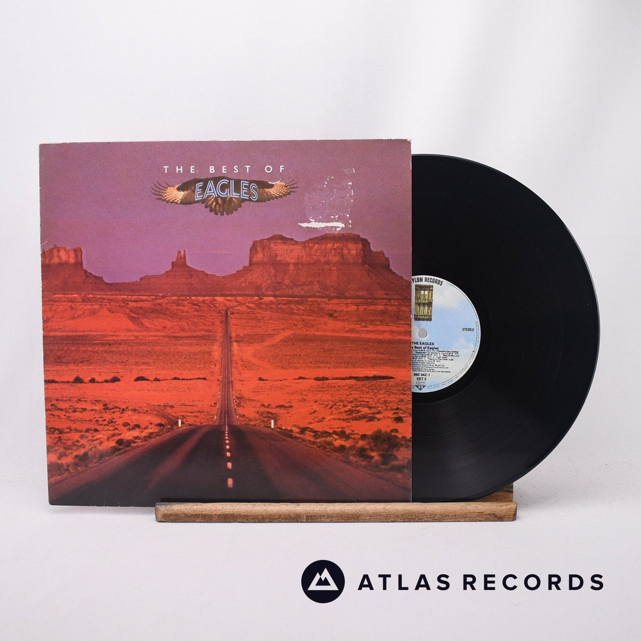 Eagles The Best Of Eagles LP Vinyl Record - Front Cover & Record