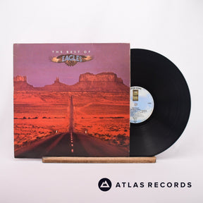 Eagles The Best Of Eagles LP Vinyl Record - Front Cover & Record