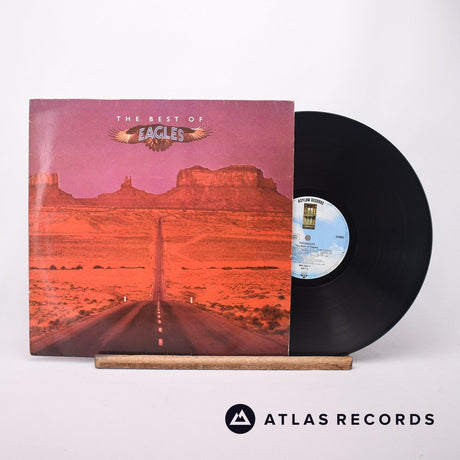 Eagles The Best Of Eagles LP Vinyl Record - Front Cover & Record