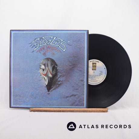 Eagles Their Greatest Hits LP Vinyl Record - Front Cover & Record