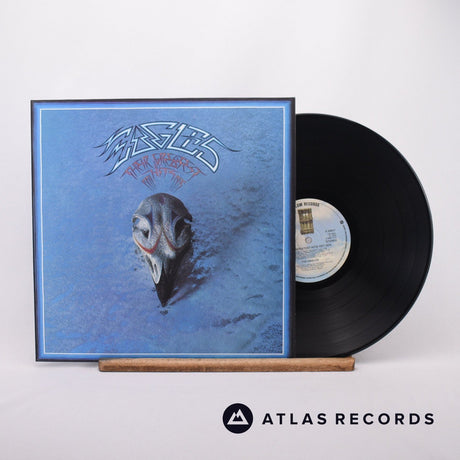 Eagles Their Greatest Hits LP Vinyl Record - Front Cover & Record