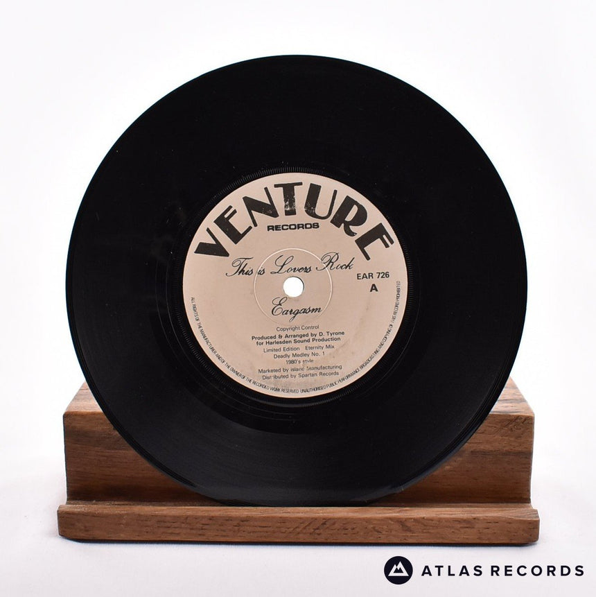 Eargasm - This Is Lovers Rock - Limited Edition 7" Vinyl Record - VG+/VG+