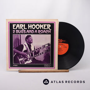 Earl Hooker 2 Bugs And A Roach LP Vinyl Record - Front Cover & Record