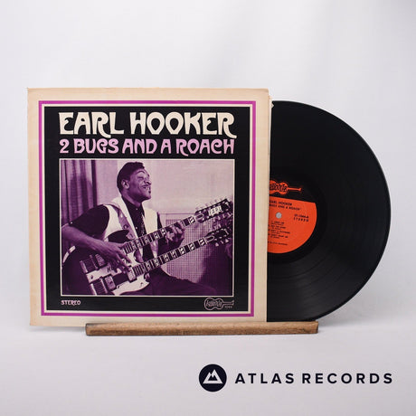 Earl Hooker 2 Bugs And A Roach LP Vinyl Record - Front Cover & Record