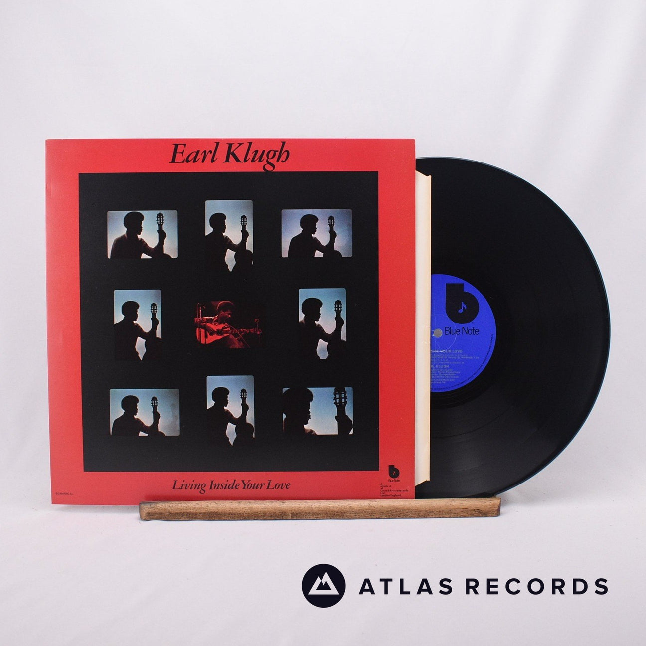 Earl Klugh Living Inside Your Love LP Vinyl Record - Front Cover & Record