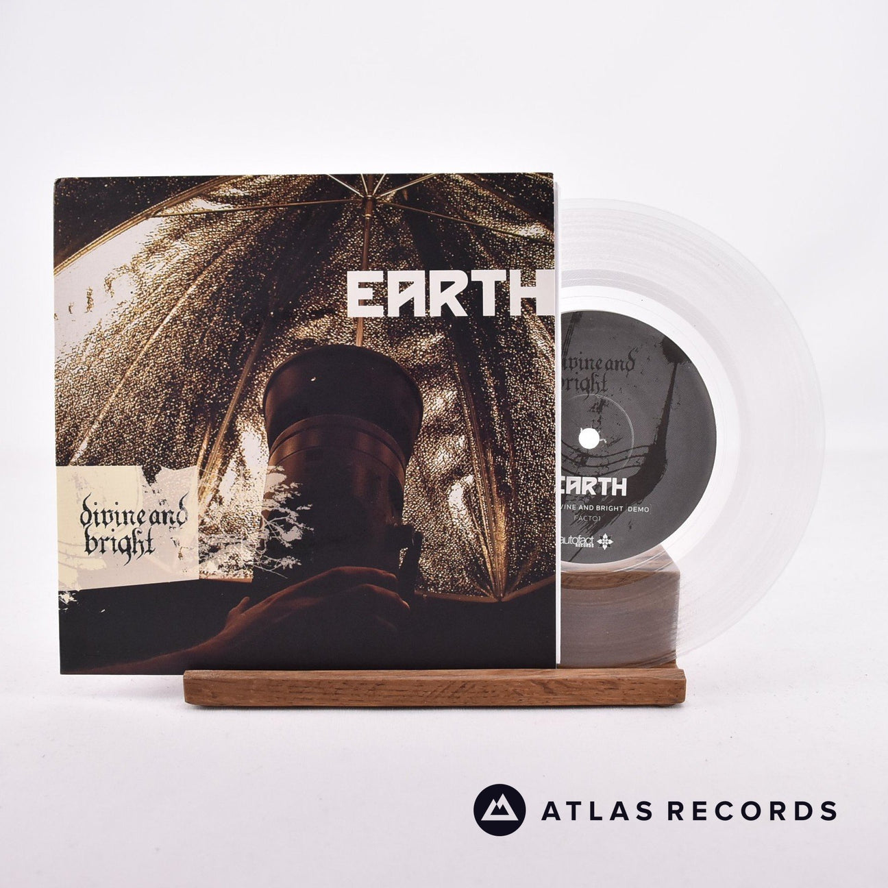 Earth Divine And Bright 7" Vinyl Record - Front Cover & Record