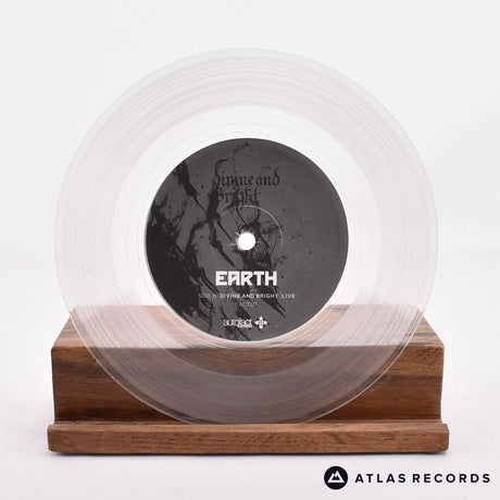 Earth - Divine And Bright - Clear Repress 7" Vinyl Record - NM/NM