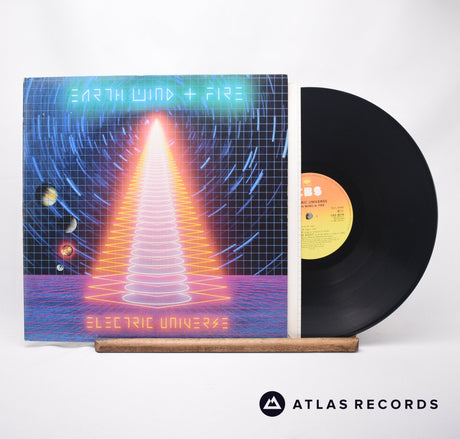 Earth, Wind & Fire Electric Universe LP Vinyl Record - Front Cover & Record