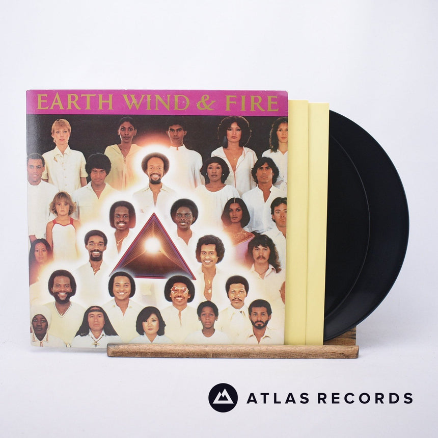 Earth, Wind & Fire Faces 2 x LP Vinyl Record - Front Cover & Record