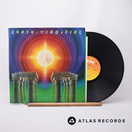 Earth, Wind & Fire I Am LP Vinyl Record - Front Cover & Record