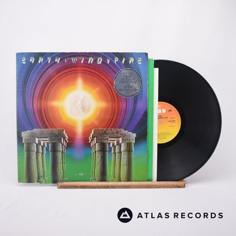 Earth, Wind & Fire I Am LP Vinyl Record - Front Cover & Record