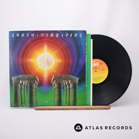 Earth, Wind & Fire I Am LP Vinyl Record - Front Cover & Record