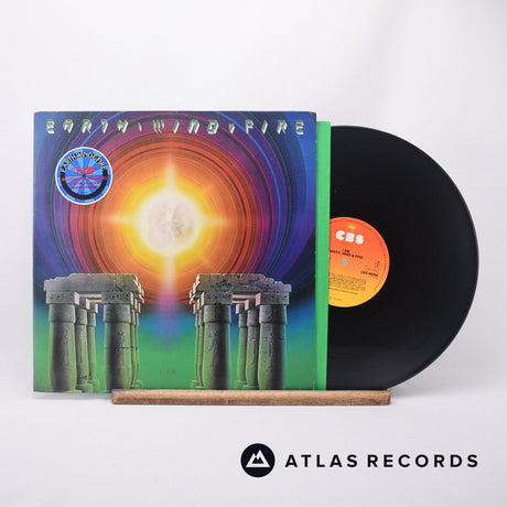Earth, Wind & Fire I Am LP Vinyl Record - Front Cover & Record