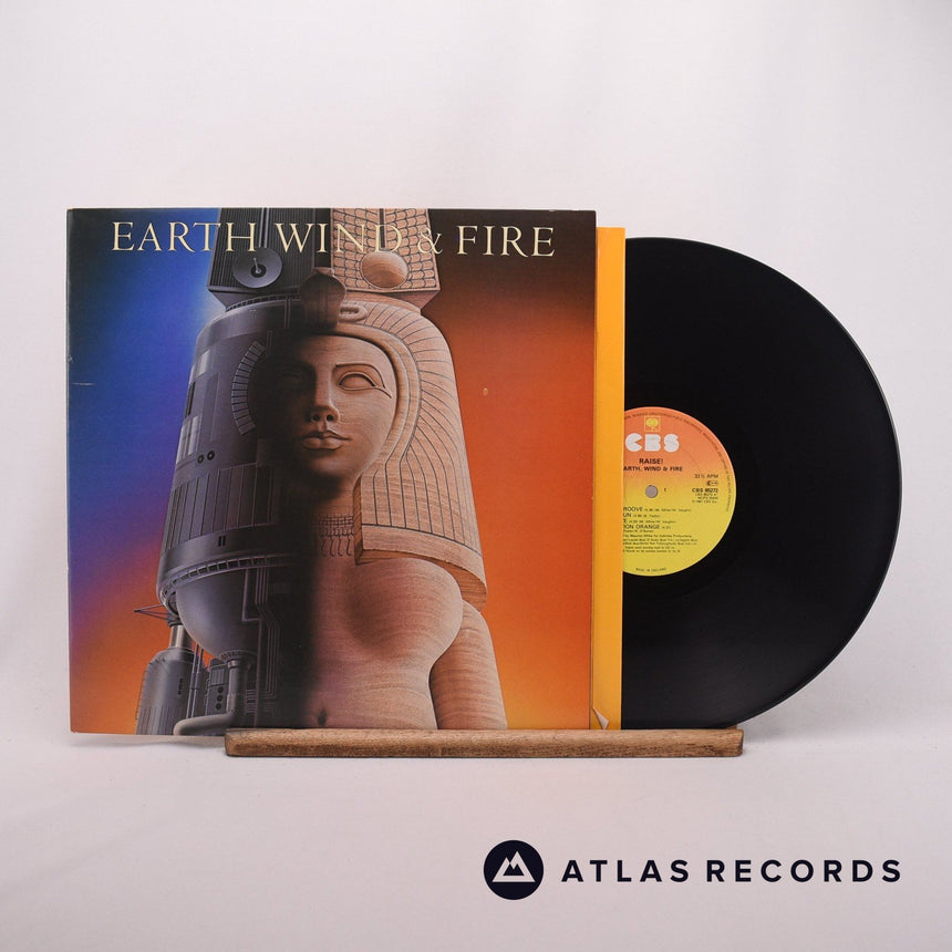 Earth, Wind & Fire Raise! LP Vinyl Record - Front Cover & Record