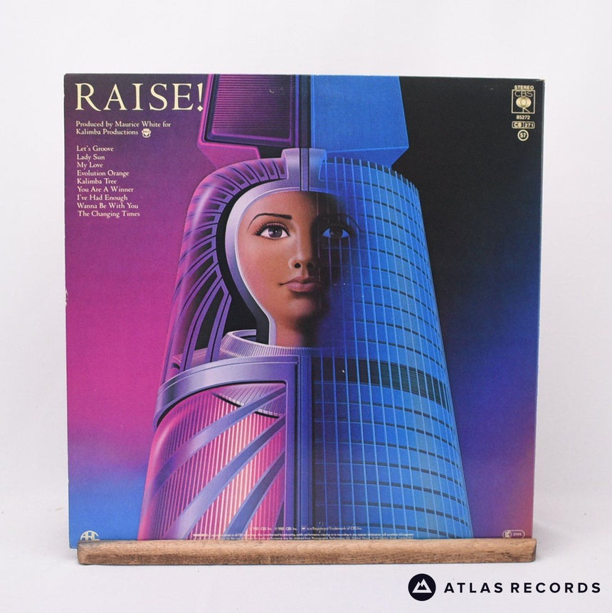 Earth, Wind & Fire - Raise! - Gatefold LP Vinyl Record - EX/EX