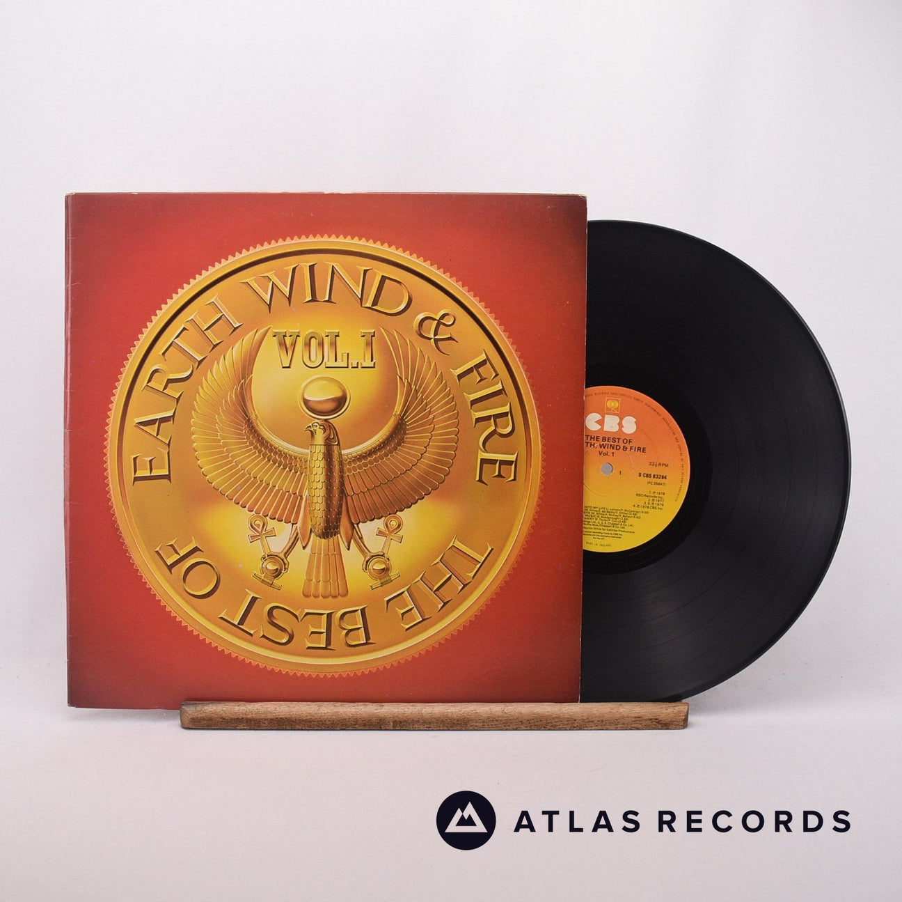 Earth, Wind & Fire The Best Of Earth, Wind & Fire Vol. I LP Vinyl Record - Front Cover & Record